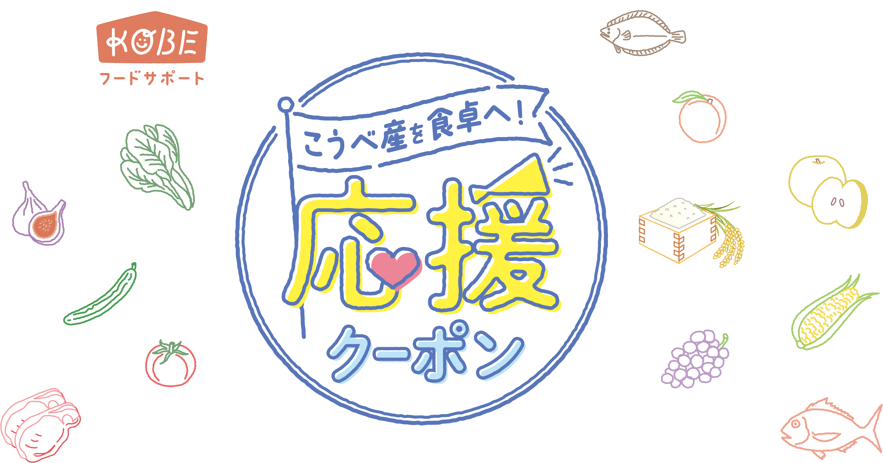 神戸産を買って、暮らしを応援　神戸産を食卓へ！応援クーポン